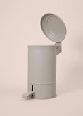 The Mia Stripe Mutfak ve Banyo Çöp Kovası Bej 5 Lt - 6