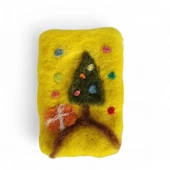 Yılbaşı Neşesi Sabun Üzerine Keçe Çalışma thumbnail 2