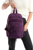571 collections Ultra Hafif Çok Cepli Orta Boy Sırt Çantası Unisex Mor (Model: 571-4C) thumbnail 3
