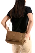 571 collections Çapraz Askılı Ultra Hafif Çok Cepli Bayan Omuz Çantası Taba (Model: 571-6O) - 3