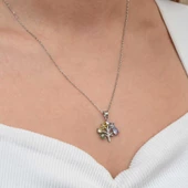 Himarry Gümüş Renkli Hayat Ağacı Kadın Kolye thumbnail 3