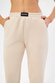 Lesa Wear Yüksel Bel Jogger Şardonlu Eşofman Altı Paçası Lastikli thumbnail 6