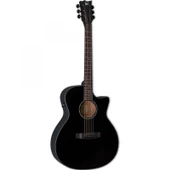 ESP LTD A-300E Siyah Elektro Akustik Gitar - 1