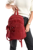 571 collections Ultra Hafif Çok Cepli Orta Boy Sırt Çantası Unisex Kırmızı (Model: 571-4C) thumbnail 3