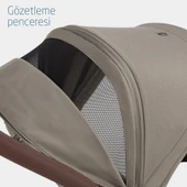 Maxi-Cosi Soho Kompakt Seyahat Sistem Olabilen Otomatik Katlanan Bebek Arabası Twillic Truffle - 8