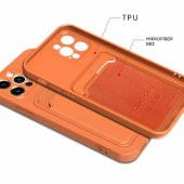 iPhone 11 Kamera Korumalı Cüzdanlı Kılıf Ofix - 11