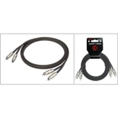 KIRLIN AP-401PR-2M-BK 2 Metre RCA Ses Kablosu - 1