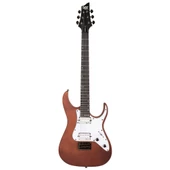 Schecter BANSHEE-6 SGR Elektro Gitar (Walnut Satin Beyaz Pickguard) - 1