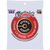 Martin Co MA535T SP Lifespan 2.0 Treated Akustik Gitar Teli Custom Light 11-52* thumbnail 1