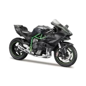 MAY 39025 Kawasaki Ninja H2 R Motosiklet 1:18 -Necotoys - 5