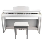 Lichtenberg LDP-17WH Dijital Piyano (Kulaklık ve Tabure Hediyeli) - 1