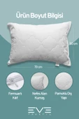2 Adet Diamant Plus Kılıflı Fermuarlı Yıkanabilir Antialerjik Silikon Elyaf Yastık 50x70cm 800 gr - 3