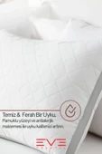 6 Adet Klimax Serisi Kılıflı Fermuarlı Klimali Antialerjik Silikon Elyaf Yastık 50x70cm 900 gr - 7