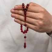 Himarry Yuvarlak Sıkma Kehribar Tesbih - 1