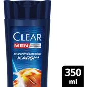 Clear Men Kepeğe Karşı Etkili Şampuan Saç Dökülmesine Karşı 350 Ml - 1