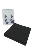 Hayal Sepeti 20cm Origami Kağıdı, 50 Adet 20 X 20 cm Siyah Renk Origami Seti - 50 Adetli Origami - 5