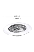 Mutfak Su Lavabo Filtresi Örgü Süzgeç Paslanmaz Çelik 7.5 cm Çap - 4