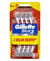 GİLLETTE BLUE 3 KIRMIZI 6+2 - 2