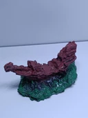 Netx Batık Kayık Kaya Üstünde 10x5,5x5 cm  Mini Akvaryum Dekoru - 2