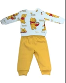 Winnie The Pooh Baskılı Aylık Erkek  Bebek Takım thumbnail 1