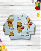 Winnie The Pooh Baskılı Aylık Erkek  Bebek Takım thumbnail 3