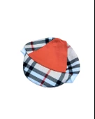 Kareli Papyonlu Erkek Bebek Tulum (Turuncu) thumbnail 3