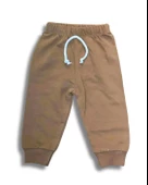 Çizgili Aylık Erkek Bebek Takım (Kahve) thumbnail 3