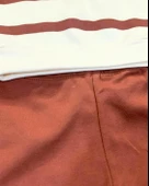 Çizgili Bear Baskılı Erkek Bebek Takım (Kiremit) thumbnail 4