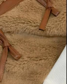 Kız Bebek Aylık Pantolonlu Peluş Yelek Penye Sweat Takım thumbnail 7