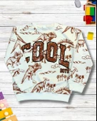 Cool Baskılı Günlük Mevsimlik Renkli Erkek Alt Üst Takım (Kahve) thumbnail 3