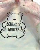 Peluş Montlu Kız Bebek Takım (Pembe) thumbnail 5