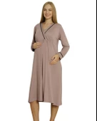 Limissi Viskon Loğusa Karanfil Pijama Takımı %100 Pamuk thumbnail 1