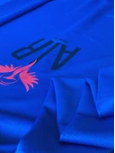 Air Baskılı Kapüşonlu Swaetshirt (Mavi) thumbnail 5