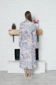 Limissi Viskon Desenli Sabahlık %100 Pamuk thumbnail 3