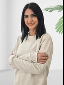 Düz Sıfır Yaka Sweatshirt (K. Beyaz) thumbnail 4