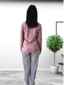Love Dream Kalp Desenli Pamuk Kadın Pijama Takımı (G.Kurusu) thumbnail 6