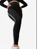 Yüksek Belli Toparlayıcı ve Sıkılaştırıcı Likralı Dalgıç Tayt (Siyah) thumbnail 8