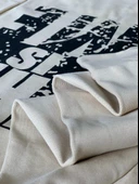 Baskılı Kapüşonlu Swaetshirt (Gri) thumbnail 6