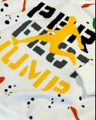 Karışık Baskılı Günlük Mevsimlik Renkli Erkek Alt Üst Takım (Sarı) thumbnail 5