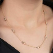 Altın şans kolyesi 2.60 gram - 1