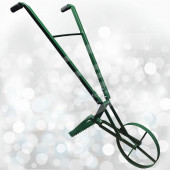 Ot Yolma Arabası Ot Kesme Aleti Ot Sürme Makinesi Ot Sökme Aparatlı Manuel Ot Koparma Makinası - 1