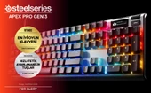 SteelSeries Apex Pro Gen 3 RGB Mekanik Oyuncu Klavyesi (UK) - 3
