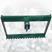 Dörtgen Bıçaklı Ot Sürme Arabası Ot Yolma Makinesi Ot Kesme Aleti Bahçe Ot Çim Biçme Kopartma Aracı - 3