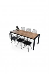 Erezoğulları Mobilya Açılır Yemek Toplantı Masası 75x120 cm - 4