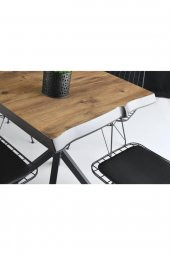 Erezoğulları Mobilya Kare Mdf Mutfak Masası 80*80cm - 2
