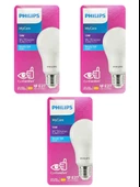 Philips 13W (100W) 6500K (Beyaz Işık) E27 Duylu Led Ampul (3 Adet) - 1