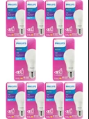 Philips 13W (100W) 6500K (Beyaz Işık) E27 Duylu Led Ampul (10 Adet) - 1