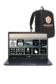 ASUS  ExpertBook B3 Flip i5 1235U 40GB RAM 512GB SSD 14" FHD W11H Dokunmatik Bilgisayar & PER4 Çanta - 1