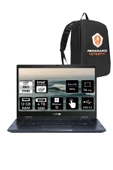 ASUS  ExpertBook B3 Flip i5 1235U 12GB RAM 4TB SSD 14" FHD W11H Dokunmatik Bilgisayar & PER4 Çanta - 1