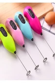 Redkutu Yeşil Mini Lüx Pilli Portatif Karıştırıcı El Çırpıcısı Mutfak Mikser 2 Yıl 500-1500 Watt 100 ml İth - 1